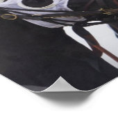 Race Poster Print (Ecke)