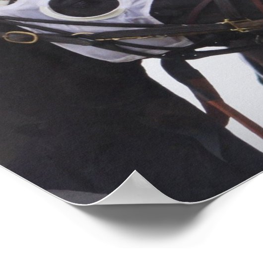 Race Poster Print (Ecke)