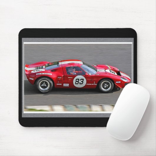 Race Red Mousepad (Mit Mouse)