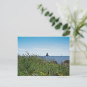 Race Rock Light - Fishers Island, NY Postkarte (Stehend Vorderseite)