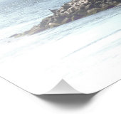 Race Rock Lighthouse - in einem leichteren Ton Fotodruck (Ecke)