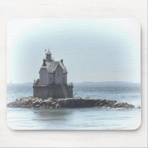 Race Rock Lighthouse - in einem leichteren Ton Mousepad