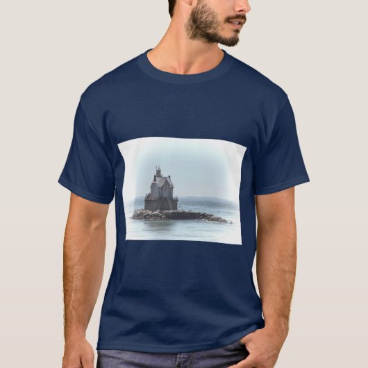 Race Rock Lighthouse - In einem Leuchtturm T-Shirt (Vorderseite)