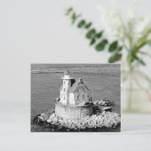 Race Rock Lighthouse Postkarte (Stehend Vorderseite)