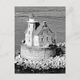 Race Rock Lighthouse Postkarte