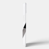 Race Schwarz-weiß Checked Flag Name Personalisiert Case-Mate iPhone Hülle (Rückseite / Rechts)