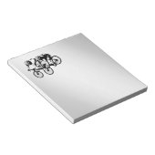 Race Silver Notizblock (angewinkelt)