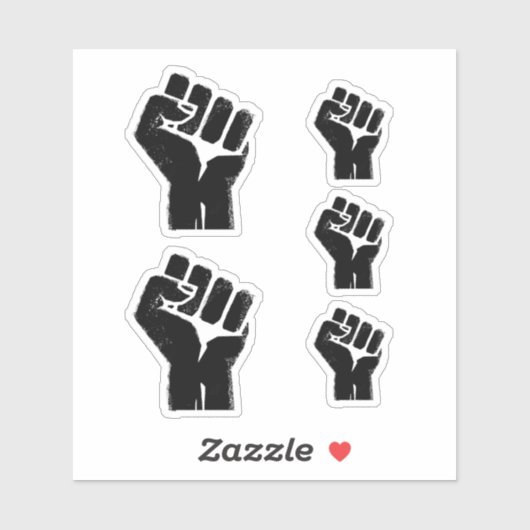 Race Solidarity Aufkleber (Blatt)