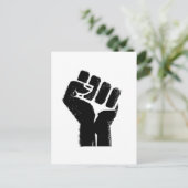 Race Solidarity Postkarte (Stehend Vorderseite)