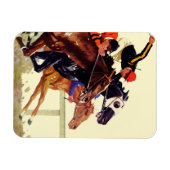 Race Thoroughbred Magnet (Horizontal)