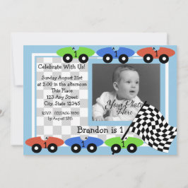 Race Time/Foto Einladung