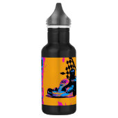 Race to Finish - Go Kart Racers Edelstahlflasche (Links)