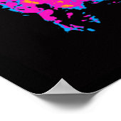 Race to Finish - Go Kart Racers Poster (Ecke)