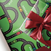 Race Track Boys Geburtstag Grün