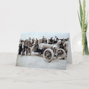 Race Track Fans von Race Car #18 Karte