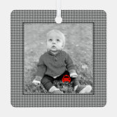 Race Track Kids NAME FOTO LKW Spaß Ornament Aus Metall (Rückseite)