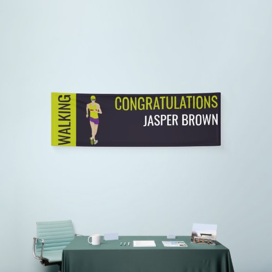Race Walking Banner (Messeveranstaltung)
