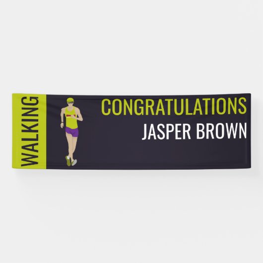 Race Walking Banner (Horizontal)