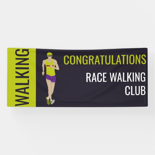 Race Walking Banner (Horizontal)