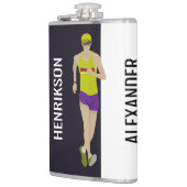 Race Walking Flachmann (Links)