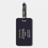 Race Walking Gepäckanhänger (Rückseite vertikal)