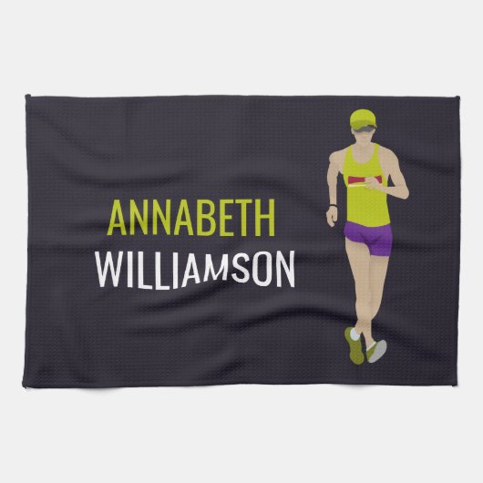 Race Walking Geschirrtuch (Horizontal)