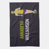 Race Walking Geschirrtuch (Vertikal)