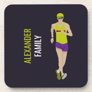 Race Walking Getränkeuntersetzer