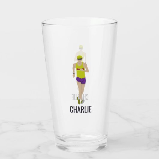 Race Walking Glas (Rückseite)