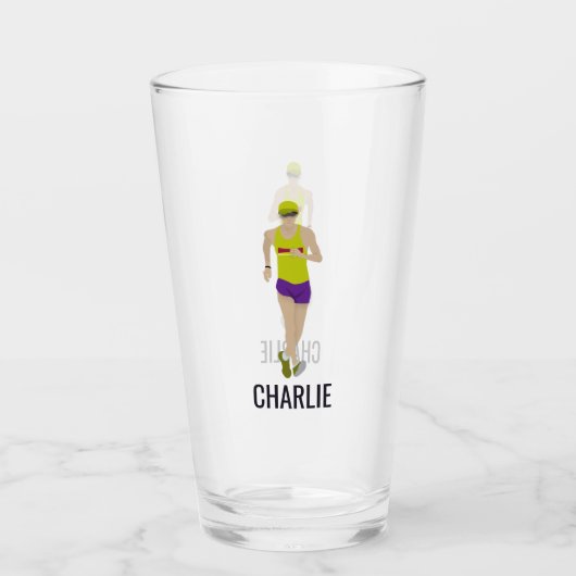 Race Walking Glas (Vorderseite)