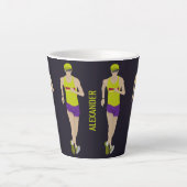 Race Walking Milchtasse (Vorderseite)