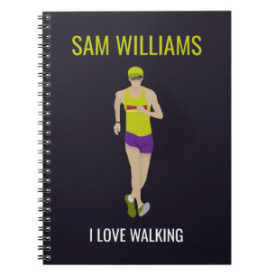 Race Walking Notizblock