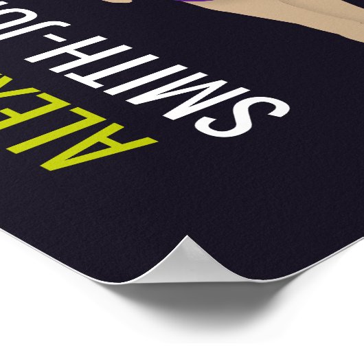 Race Walking Poster (Ecke)