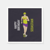 Race Walking Serviette (Vorderseite)