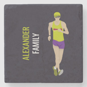 Race Walking Steinuntersetzer