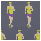 Race Walking Stoff (Nahaufnahme)