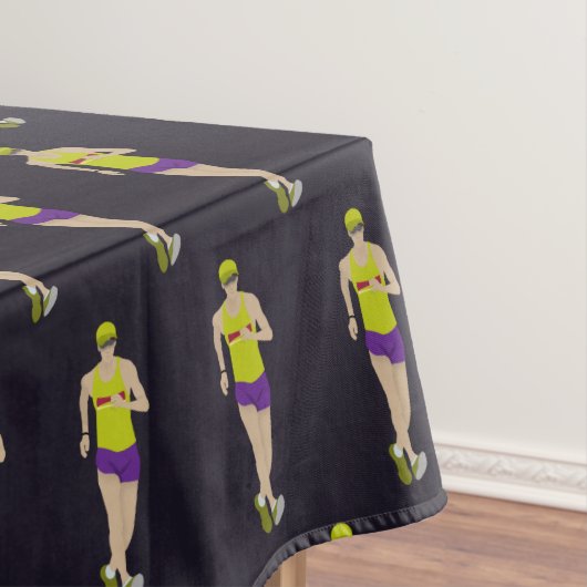 Race Walking Tischdecke (Beispiel)