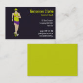 Race Walking Visitenkarte (Vorne/Hinten)