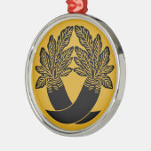 Raceae Silbernes Ornament (Links)