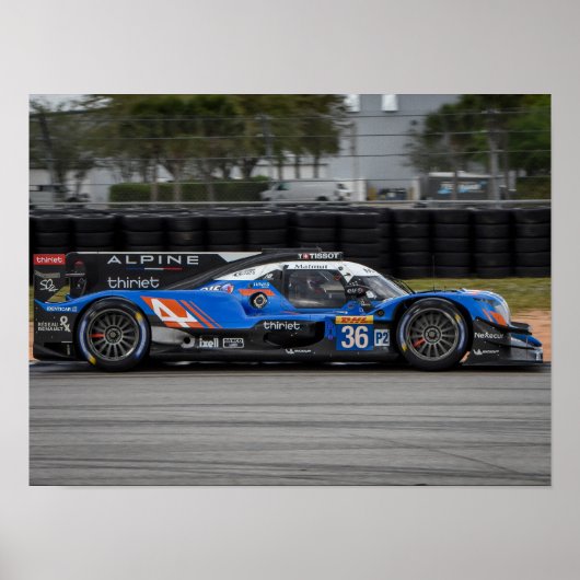 Racecar #36 Poster (Vorne)