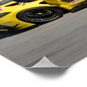 Racecar #3 poster (Ecke)