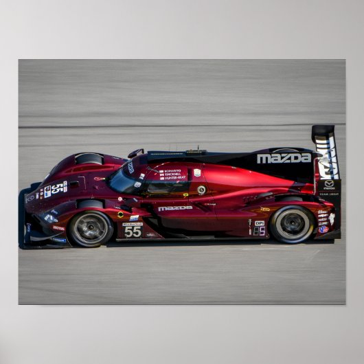 Racecar #55 poster (Vorne)