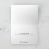 Racecar danke Geburtstag (Innenseite)