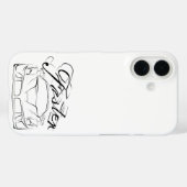 Racecar in Stämmen Case-Mate iPhone Hülle (Rückseite (Horizontal))