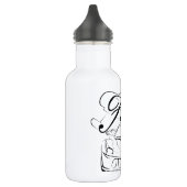 Racecar in Stämmen Trinkflasche (Links)