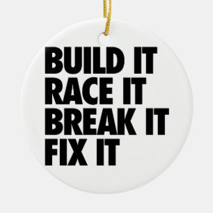 RaceCar Keramikornament