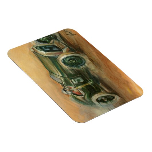 Racecar von Ethan Harper Magnet (Rechte Seite)