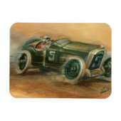Racecar von Ethan Harper Magnet (Horizontal)