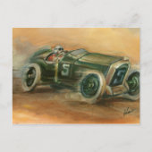 Racecar von Ethan Harper Postkarte (Vorderseite)