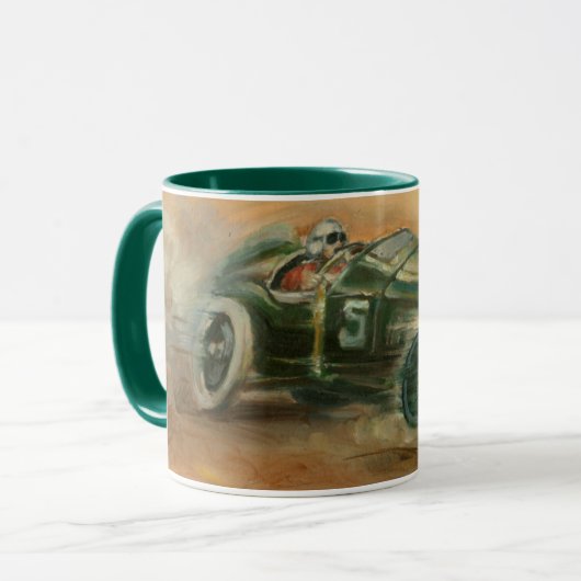 Racecar von Ethan Harper Tasse (Vorderseite Links)